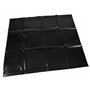 Black Vinyl pillowcase 80 x 80cm